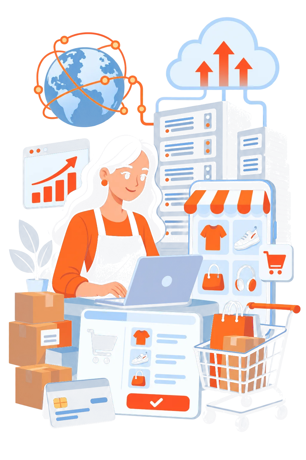 Ilustración del plan de Hosting Avanzado