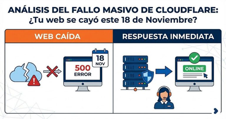 ¿Tu web se cayó el 18 de Noviembre? Análisis del fallo masivo de Cloudflare