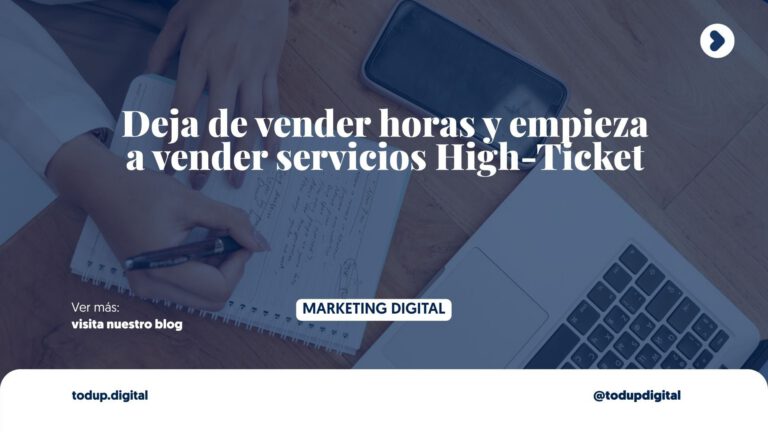 Marca Personal para Consultores: De vender horas a High-Ticket