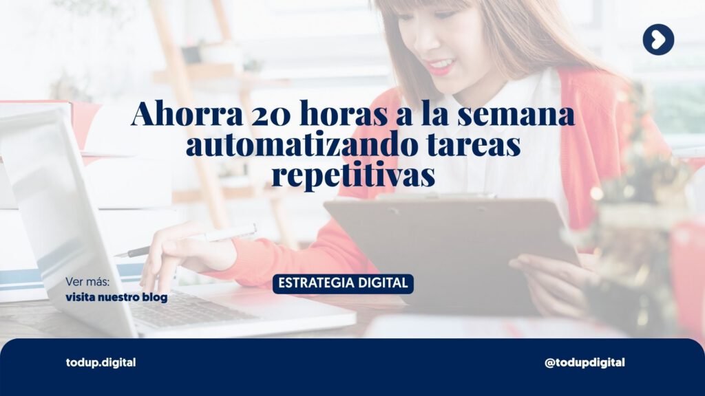 Automatización con Zapier/Make: Ahorra 20h semanales