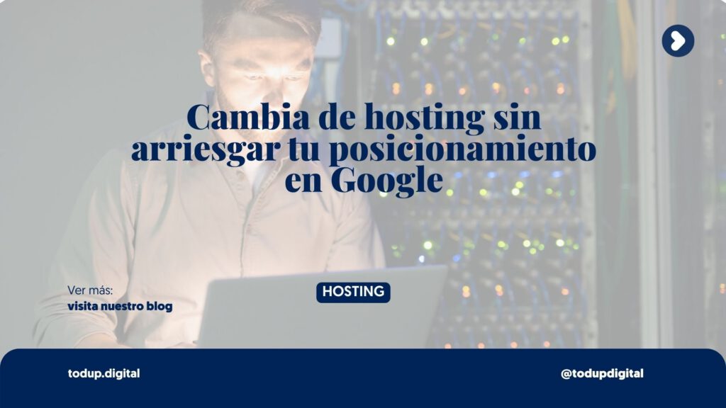 Migrar de hosting sin perder SEO: guía paso a paso