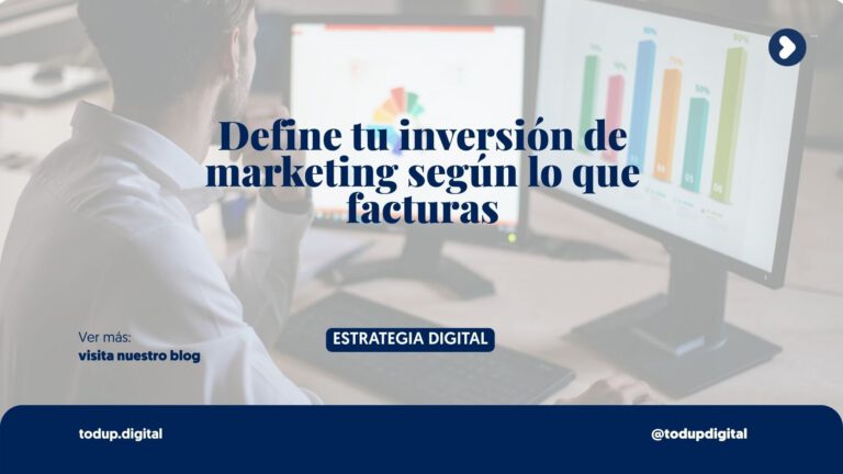 Presupuesto Marketing 2026: Cuánto invertir según facturación