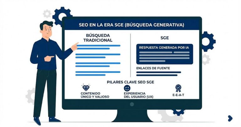 SEO Búsqueda Generativa 2026: Optimización para Google SGE | TODUP Digital