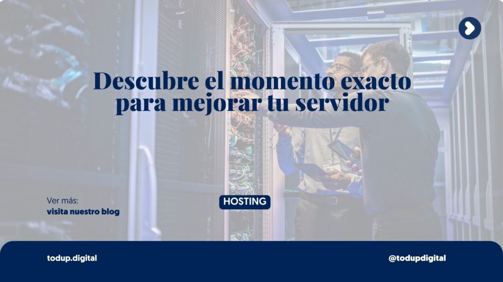 Hosting Compartido vs VPS vs Cloud: ¿Cuándo escalar?