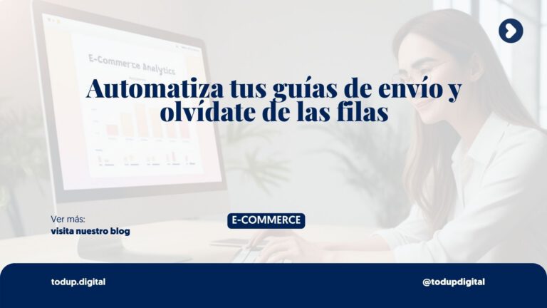 Envíos Fáciles: Adiós a escribir guías a mano y hacer fila (Logística E-commerce)