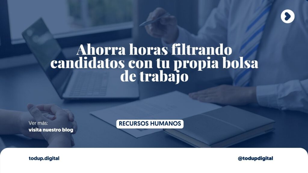Automatiza tu Reclutamiento: Filtra CVs Mientras Duermes (Bolsa de Trabajo
