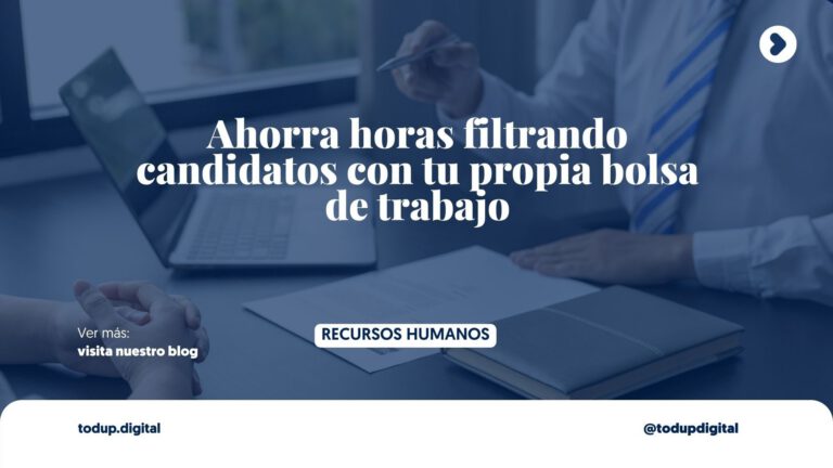 Automatiza tu Reclutamiento: Filtra CVs Mientras Duermes (Bolsa de Trabajo
