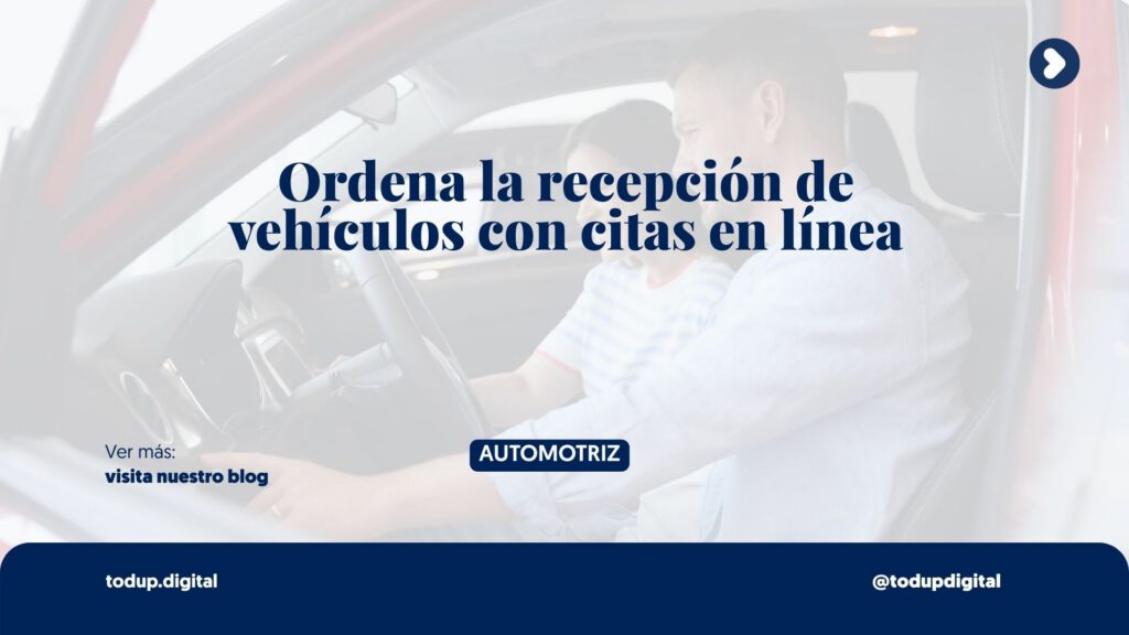 Citas de Servicio Automatizadas: Ordena tu Taller (No más cuellos de botella)