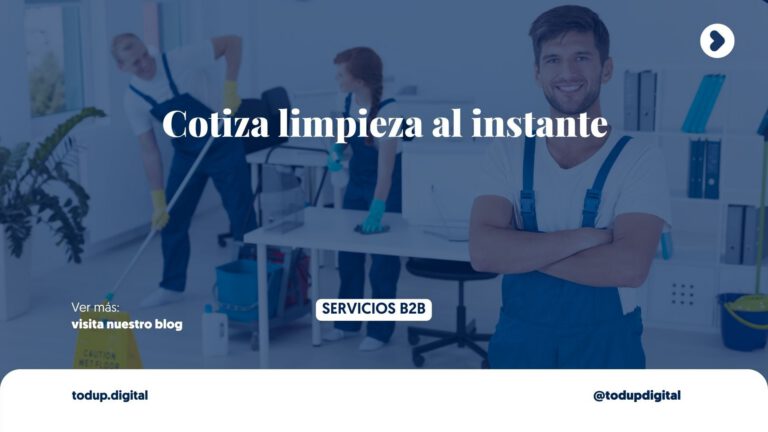 Cotizador de Servicios B2B: Automatiza la venta de Fumigación y Limpieza