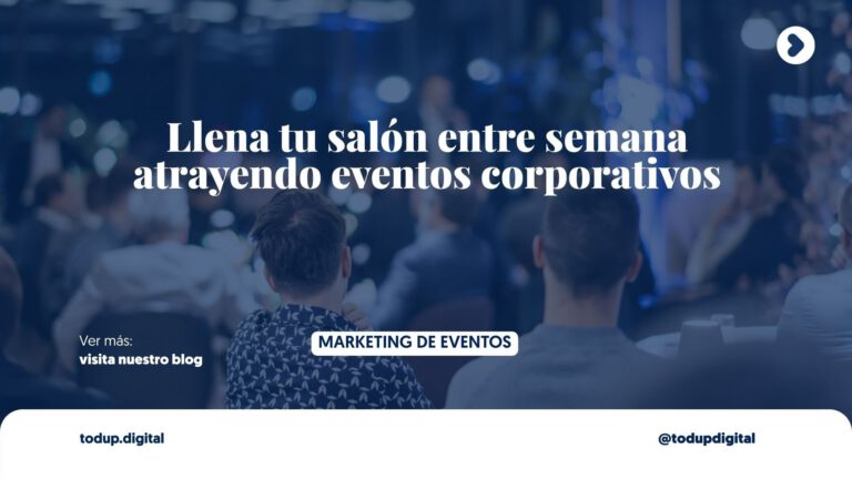 Bodas Corporativas y Eventos B2B: El Mercado Olvidado de Lunes a Jueves (Rentabilidad)