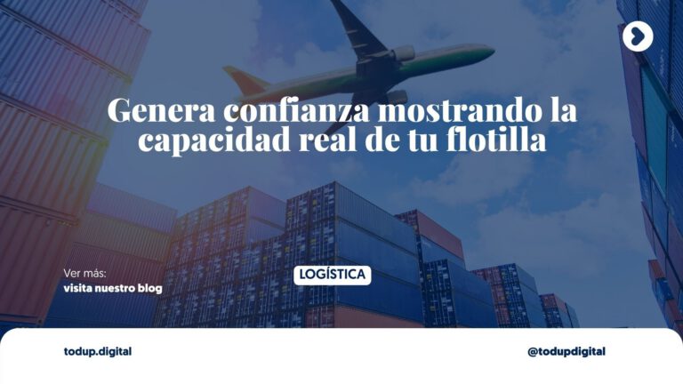 Muestra tu Flotilla: Tamaño Sí Importa en Logística (Capacidad Instalada)