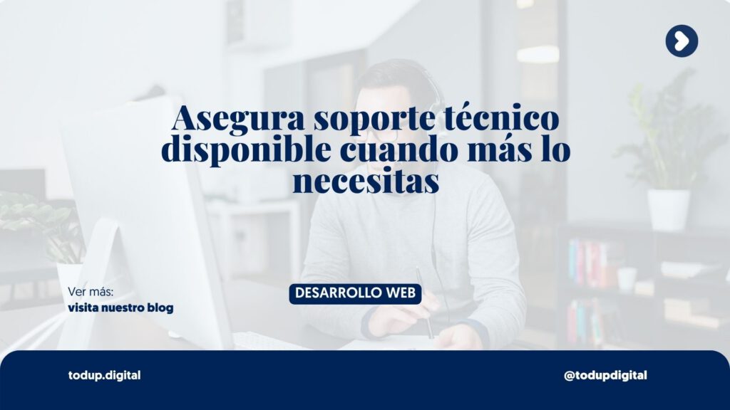 Soporte Post-Venta: ¿Qué pasa si algo falla el domingo?