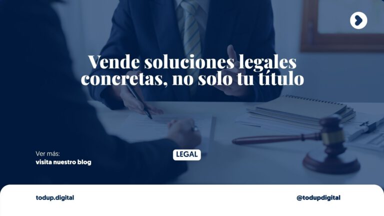 Landing Page para Servicios Específicos: Vende Soluciones, no Títulos