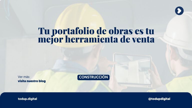 Obras Realizadas: Tu Mejor Currículum ante Desarrolladores (Portafolio de
