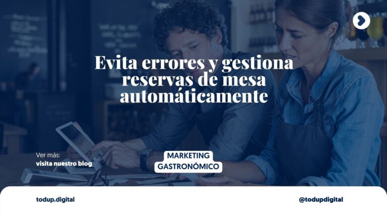 Reservas Automáticas: Adiós al ”Deja Checo la Agenda” (Restaurantes)