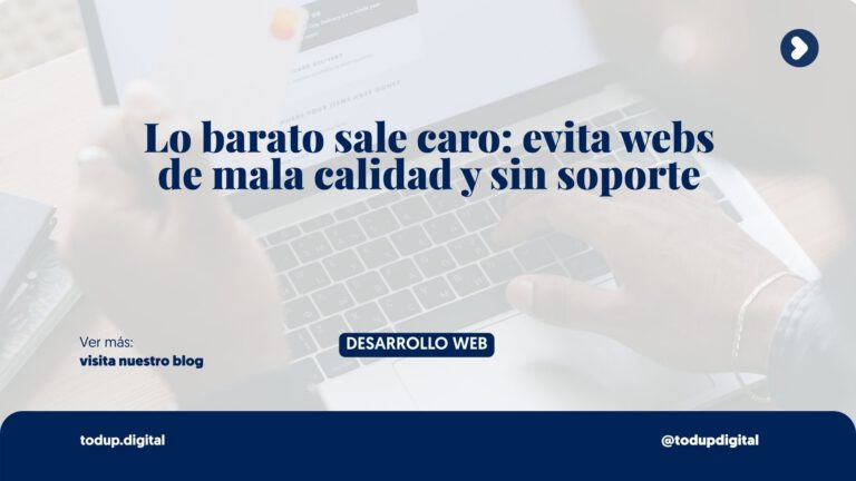 Páginas Web de $1,500 pesos: ¿Dónde está el truco?