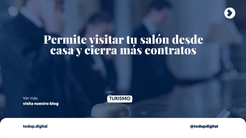 Salones de Eventos: Tour Virtual 360 para Cerrar Visitas (Vende sin Estar