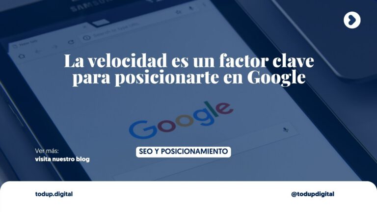 Si tu web es lenta, el SEO no sirve: La importancia de la Velocidad