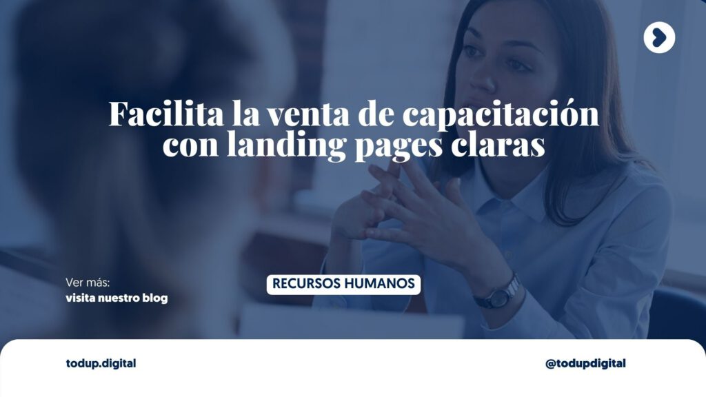 Venta de Cursos B2B: Convierte ”Info” en Contratos de Capacitación (Landing