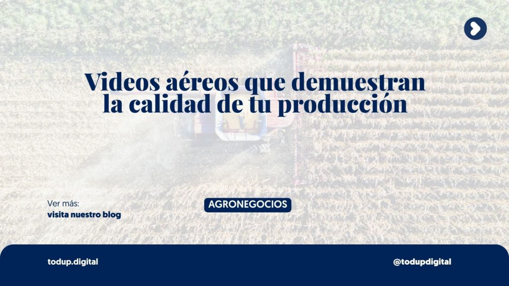 Videos de Campo: Muestra tu Cosecha con Drones y Calidad 4K (Transparencia)