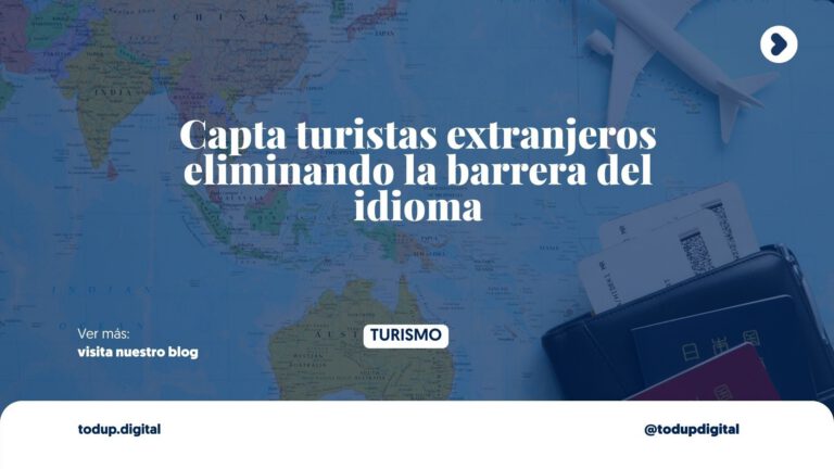 Web bilingüe para turismo: atraer turistas que pagan en dólares