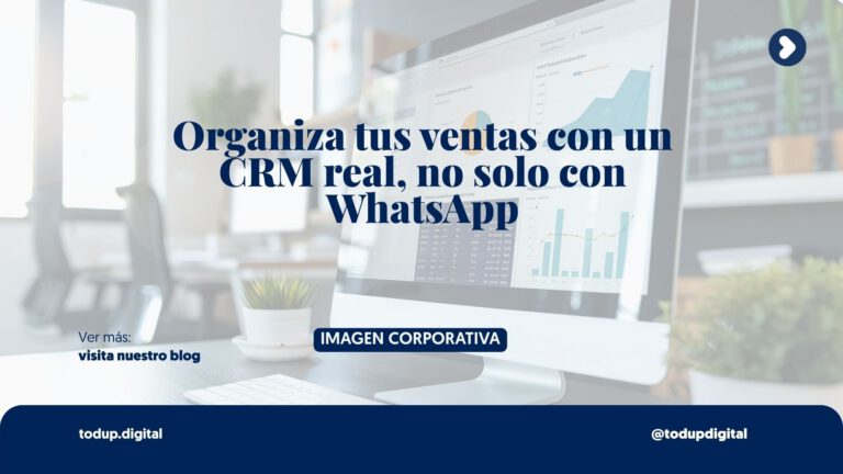 WhatsApp Business no es un CRM: El caos que te hace perder ventas